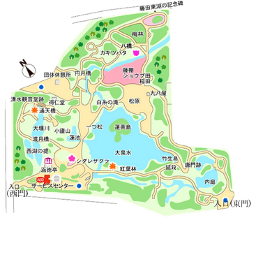 園内マップ