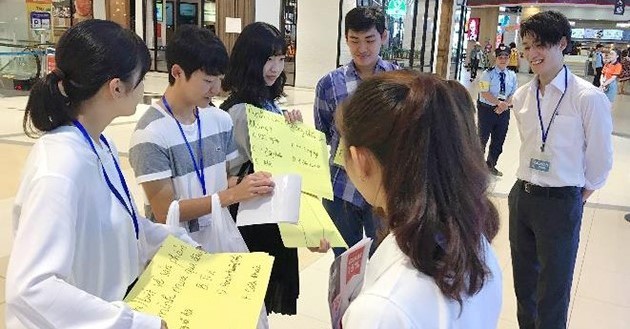 前回実施したベトナム研修プログラムの様子