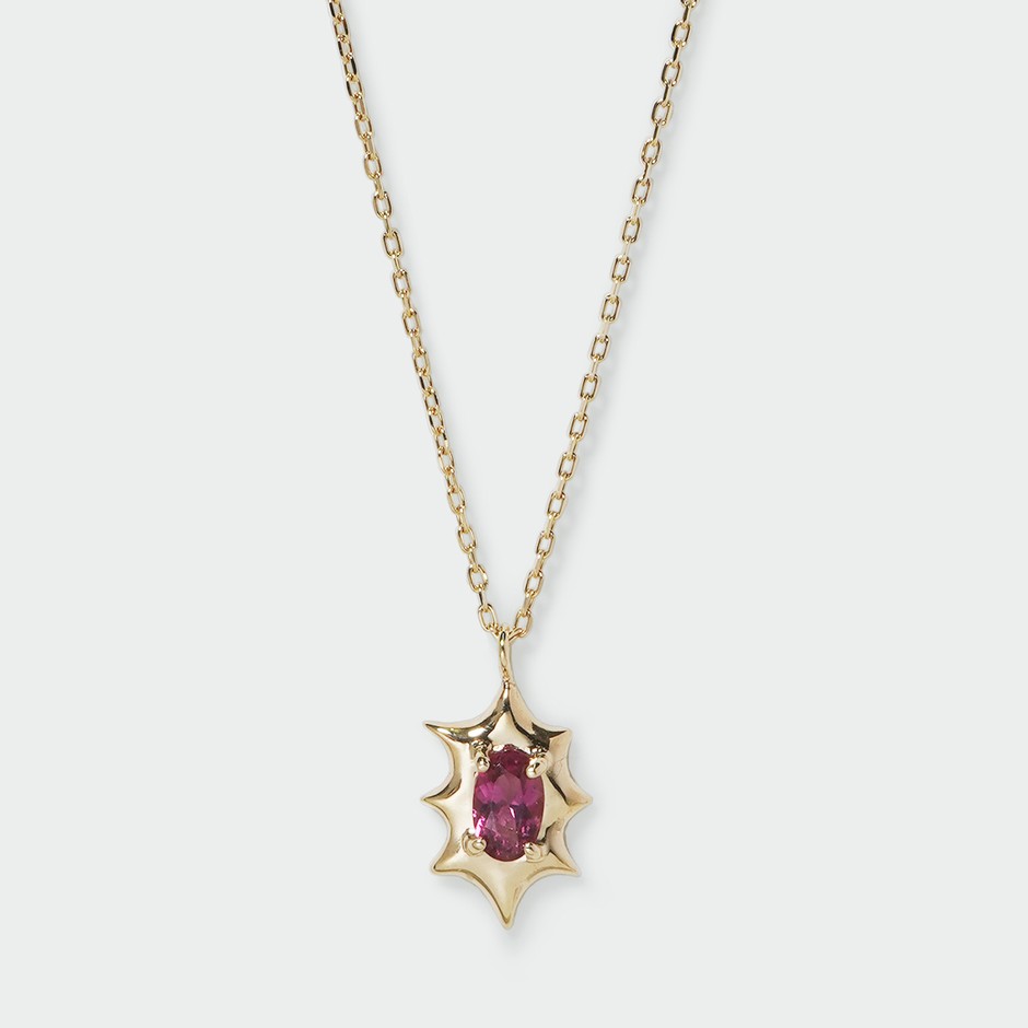 ネックレス K10YG トルマリン ¥69,300