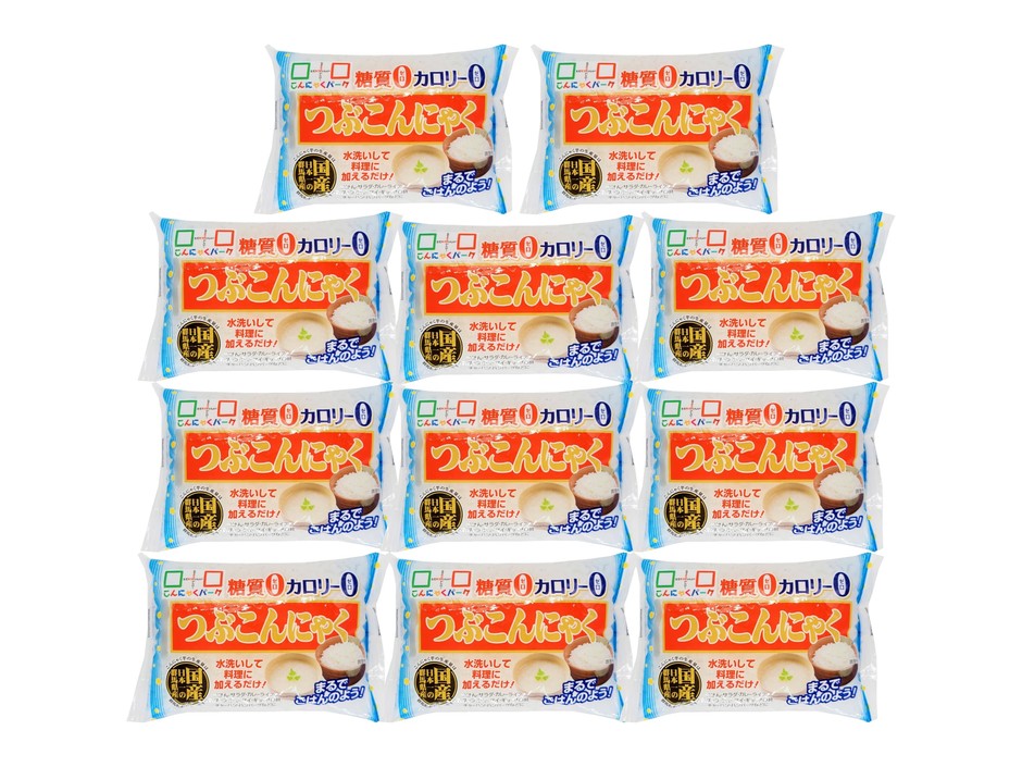 糖質0つぶこんにゃく150g×11袋クリアパック入り