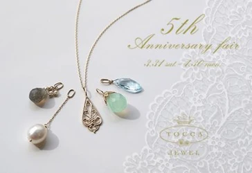 「TOCCA Jewel」デビュー5周年記念限定アイテムを発売