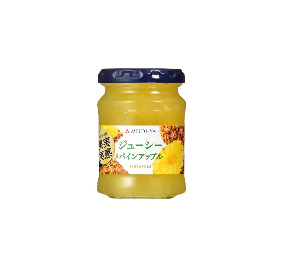 果実実感　ジューシーパインアップルジャム150g