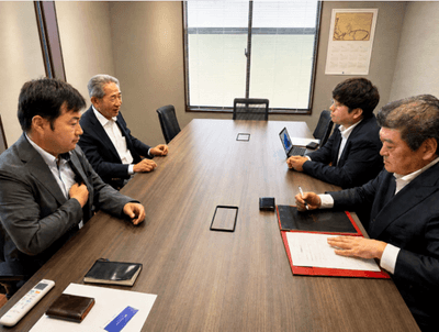 (小澤会計事務所での「顧問先限定資産運用相談会」の様子)