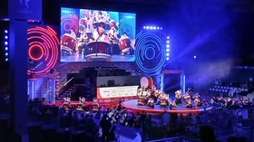 【大同大学】アジア大会「ブレイキン」でオープニング演奏を行いました/和太鼓部「咲楽」