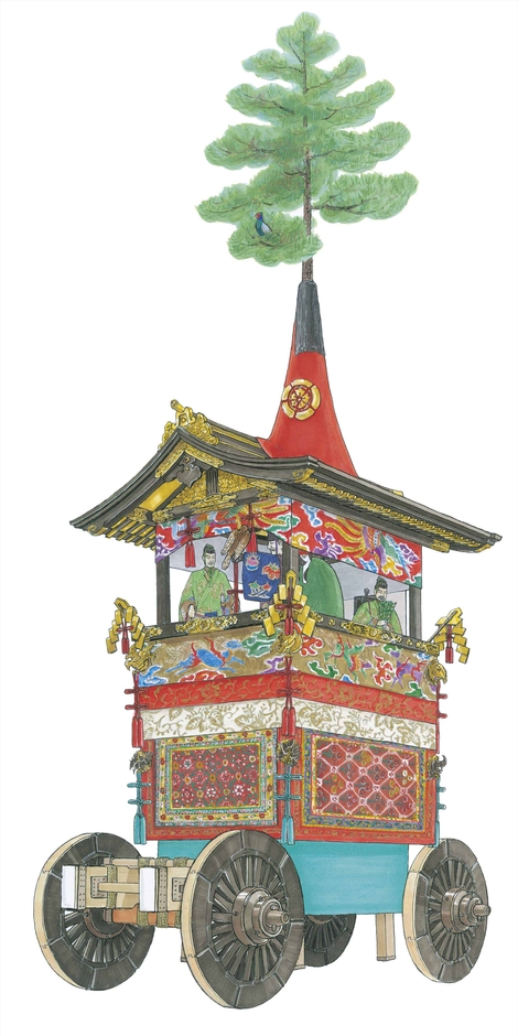 鷹山復元イメージ