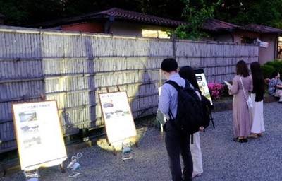 パネル展示（昨年の様子）