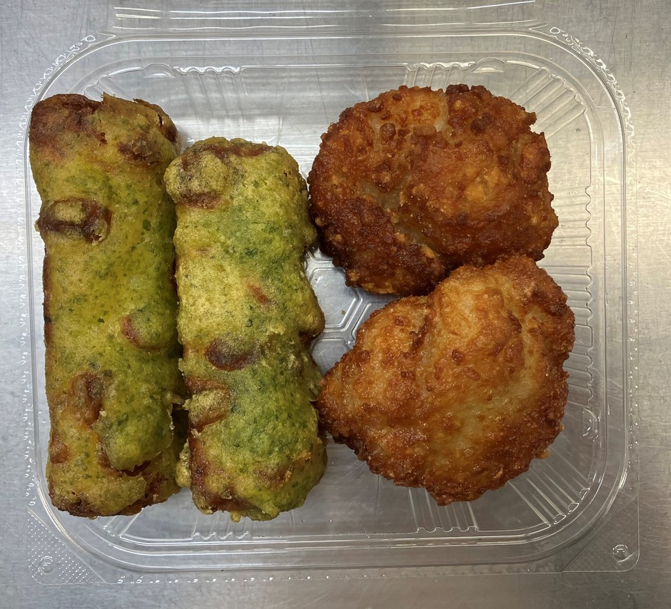から揚げ・竹輪磯辺揚げ画像(画像はイメージです。)