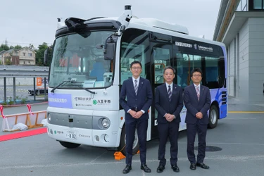 大新東、八王子市・東京工科大学の自動運転バス実証実験に運行事業者として参画