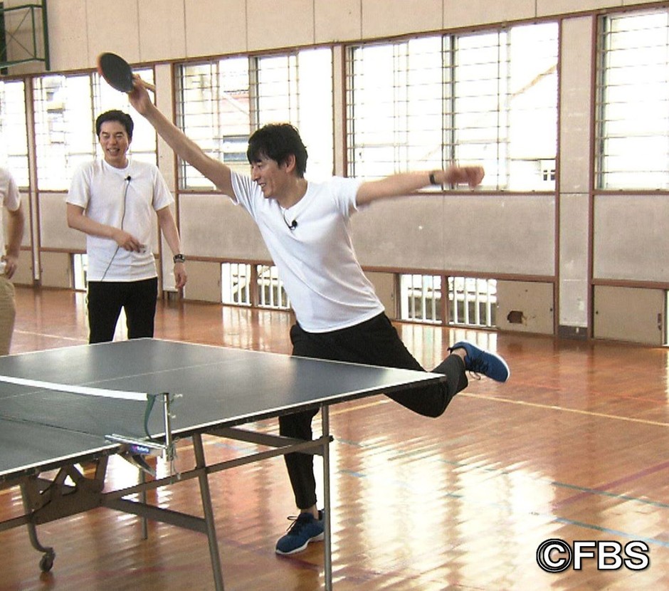 おじさんガチンコ卓球にまさかの“愛ちゃん”参戦！？ 1