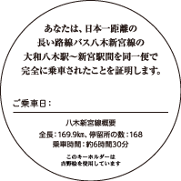 贈呈品デザイン（裏）