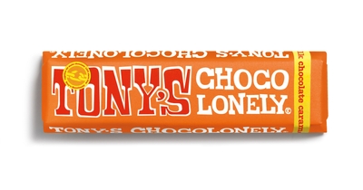 トニーズチョコロンリー　ミルクチョコレート　キャラメルシーソルト 47g