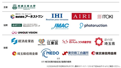 協賛企業、後援企業・団体一覧(2026年6月19日時点)