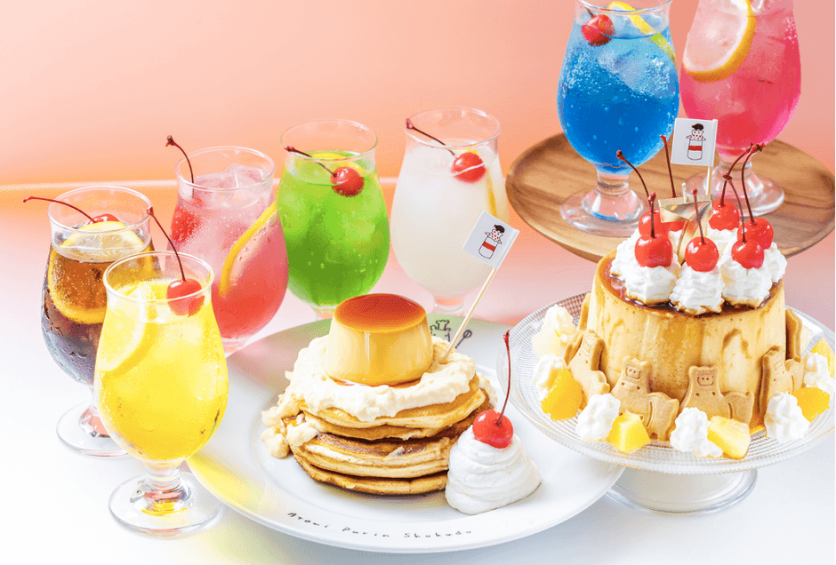 ドライブイン熱海プリン食堂メニュー
