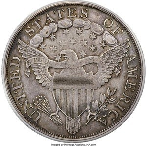 1804 Class III Draped Bust Dollar The Fabled Adams-Carter Specimen PR58 PCGS The Greatest Trophy in U.S. Numismatics