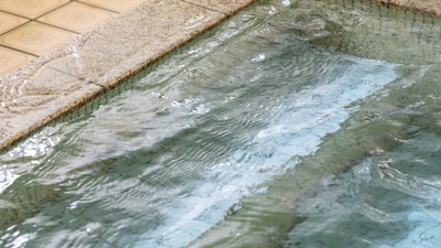 キンキンの水風呂