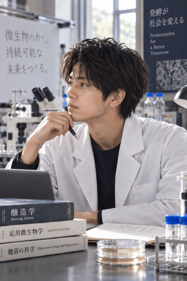 金沢大学大学院で麹菌の研究と続ける加賀美健壱