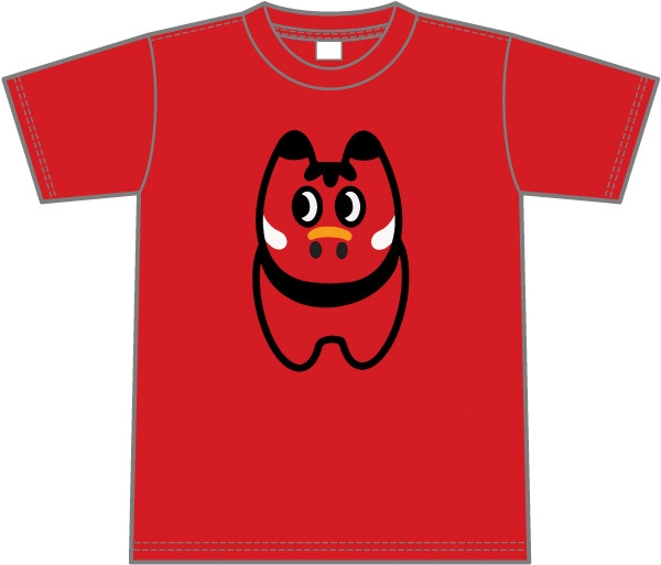 AKABEKOレッドTシャツ