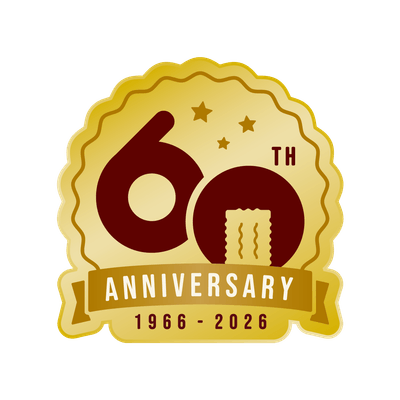 しるこサンド60周年記念ロゴ
