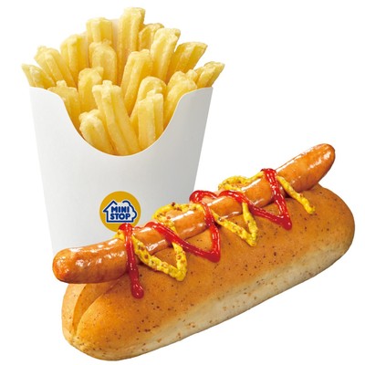 ホットドックXポテトセット(画像はイメージです。)