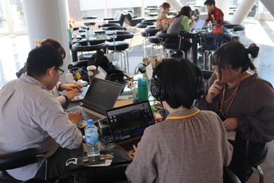 限られた時間の中、チームで協力してプロトタイプ開発を行いました