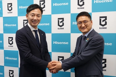 ハイセンスジャパン、B.LEAGUEのパートナーに就任