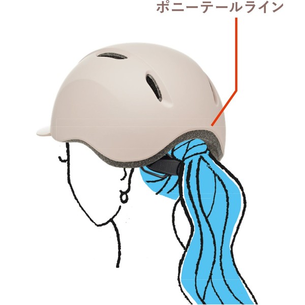 ポニーテールライン