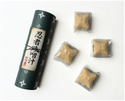 “忍者モチーフ”デザイン 「忍者の一杯 ― NINJA MISO SOUP ―」