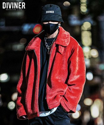 Classic Back Logo Fur Jacket / クラシックバックロゴファージャケット