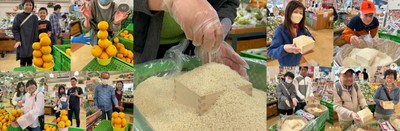 大好評「野菜・果物詰め放題」2