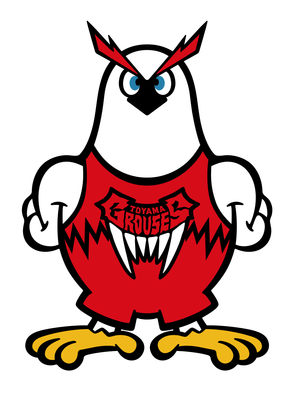 マスコットキャラクターのグラッキー