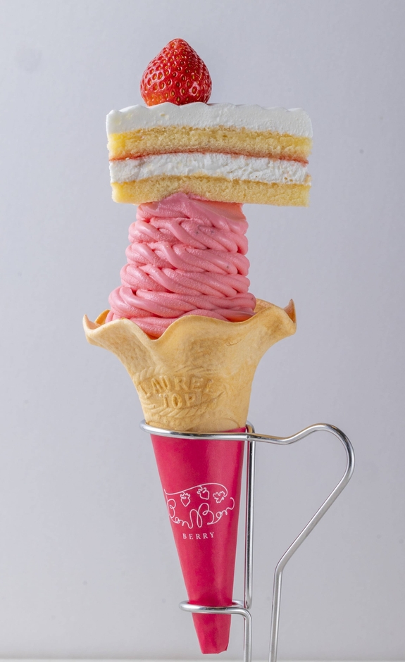 ショートケーキソフト 650円(税込)