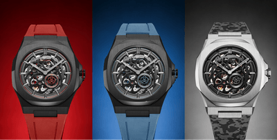 新作3モデル「CRIMSON CORE」「OCEAN PULSE」「CAMO MARVEL」