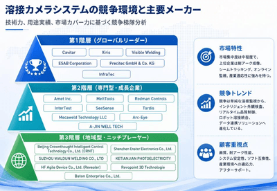 図:世界の溶接カメラシステム市場の競争環境と主要メーカー