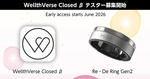 歩く、眠る、整える。その日常が価値になる。 Web3プロジェクト「WellthVerse」、 Closed βテスター募集を開始