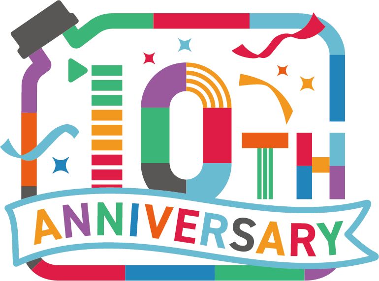 10周年ロゴ