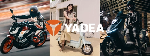 電動二輪モビリティ世界最大級のYADEA　 第42回大阪モーターサイクルショー2026出展発表　 2026年3月20日(金)～22日(日)インテックス大阪