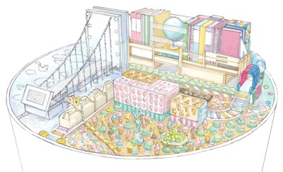 「リアルミッケ！in ODAIBA」　ミニチュア作品　イメージ　