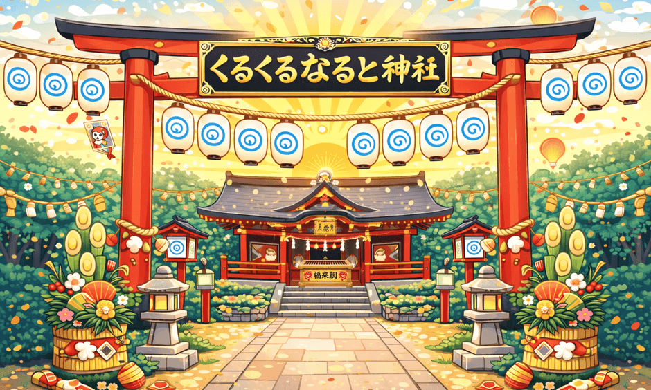 くるくるなると神社