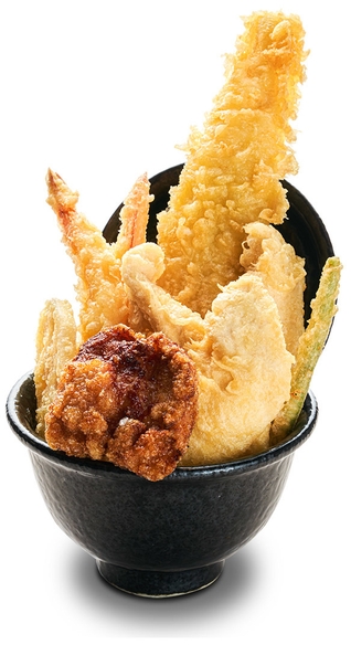 大人気！男気天丼　1,280円(税込)