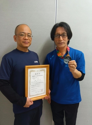 左:久保田施設長、右:鍋田介護長
