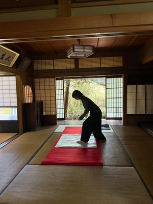 撮影の様子(1)
