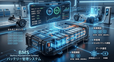図. バッテリー管理システム（BMS）の製品画像
