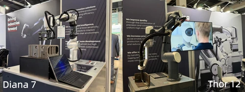 独Agile Robots、フィジカルAIの産業応用と「両手ロボット」学習データ収集を欧州で実演