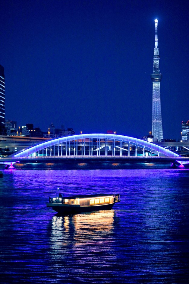 鮨 おりがみ　夜景イメージ