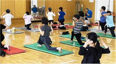 近畿大学アンチエイジングセンター　第38回市民公開講座　「健康スポーツ教室」をテーマに運動を通じた健康づくりを学ぶ