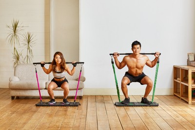 電気を使わず、1台で40種類のトレーニングメニューがこなせるBODYBOSS