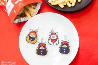 忠犬もちしば＆かっぱえびせん カプセルトイ商品