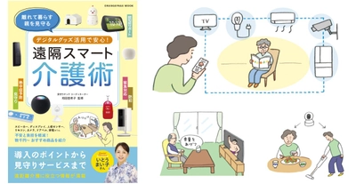 【新刊】遠距離介護の不安をデジタルグッズで解消！　和田亜希子監修『遠隔スマート介護術』7/30発売 ～いとうまい子さんインタビュー「共倒れしない介護のヒント」も掲載～