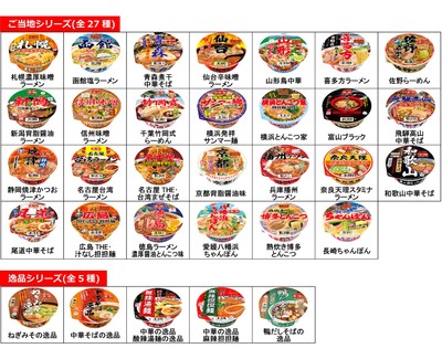2024年4月時点の凄麺ラインナップ