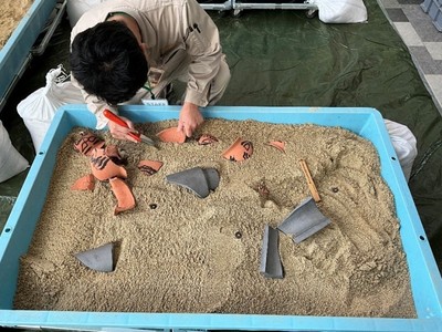 発掘体験準備中!